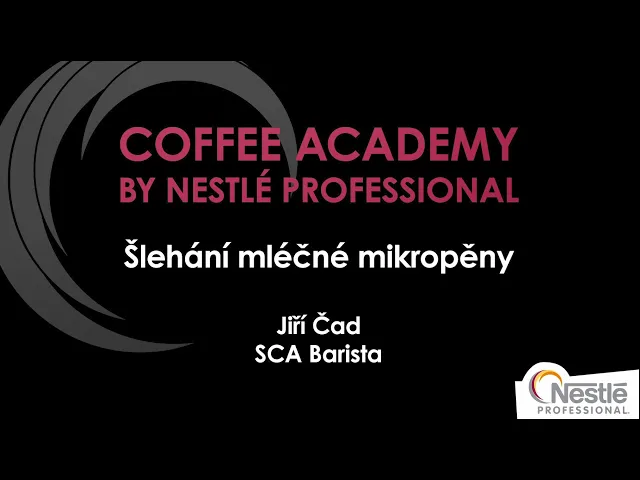 Coffee academy - 5. díl - Šlehání mléčné mikropěny