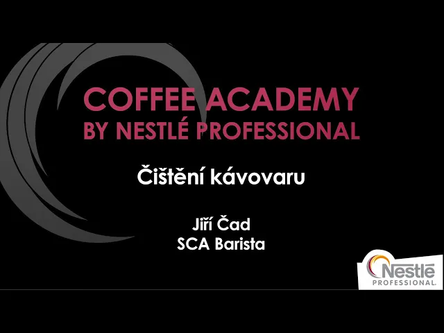 Coffee academy - 6. díl - Čištění kávovaru