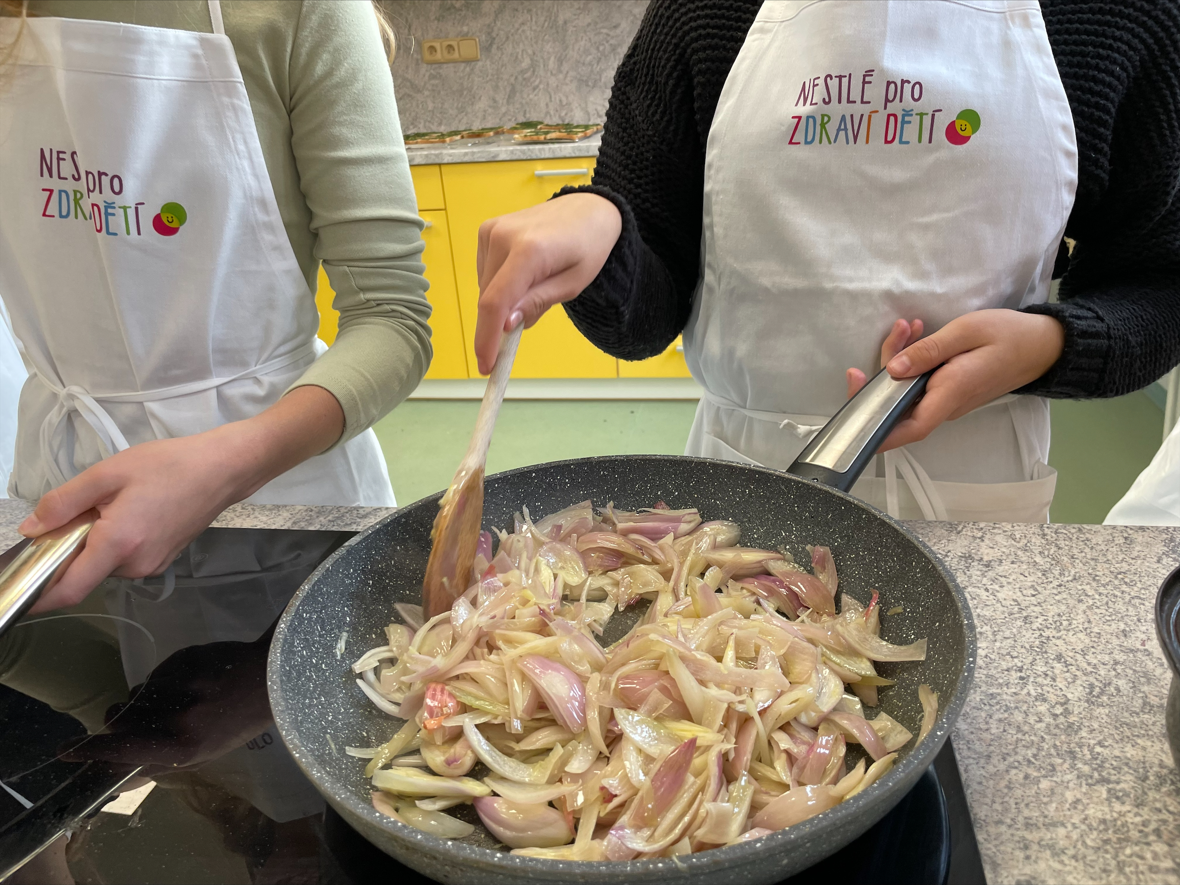 Nestlé professional kuchaři vařili společně s dětmi