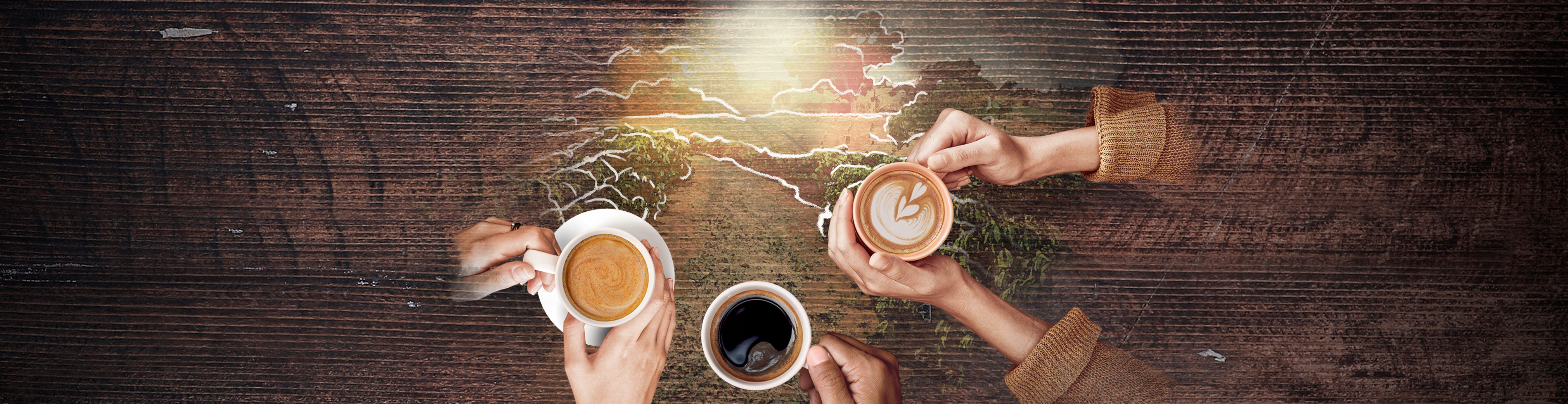 Udržitelnost Nescafé bílé obaly