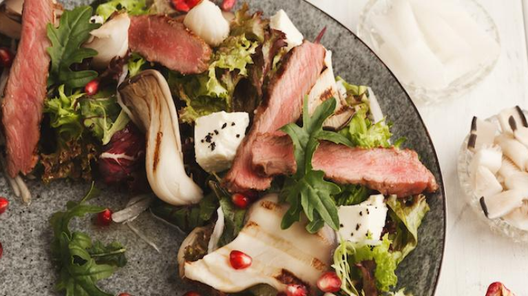 Pork and Pomegranate dish