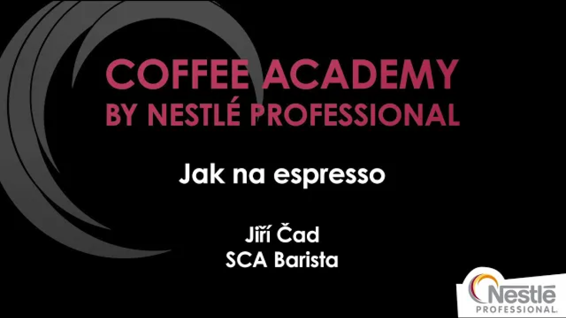 Coffee academy - 4. díl - Jak na espresso