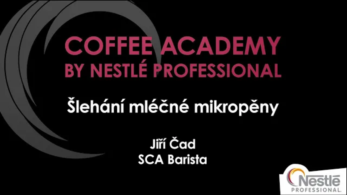 Coffee academy - 5. díl - Šlehání mléčné mikropěny