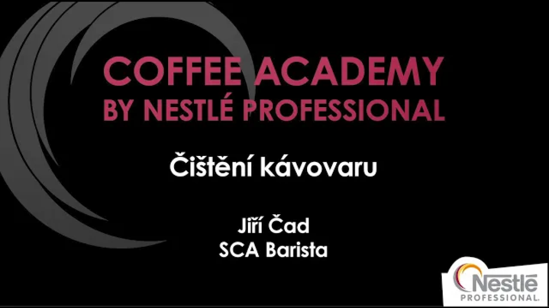 Coffee academy - 6. díl - Čištění kávovaru