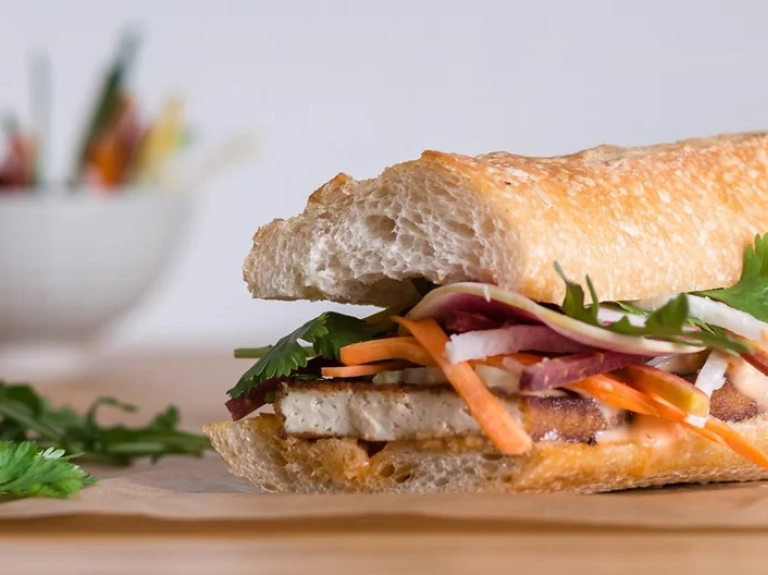 Sandwich with  ham