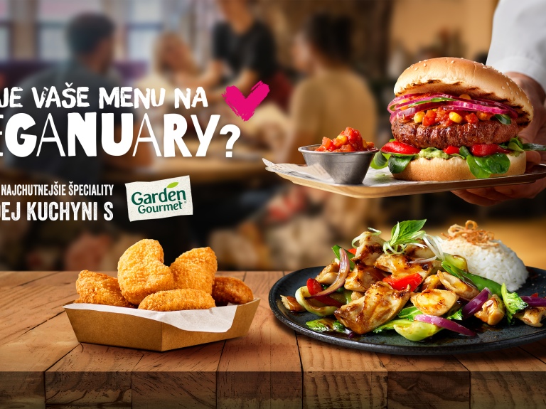 Nestle Professional Veganuary jidla