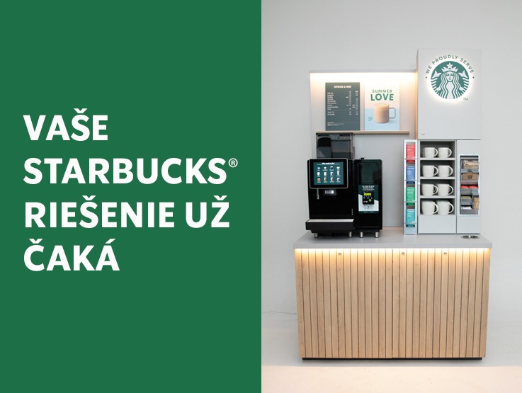 Starbucks prezentácia produktov v SK a CZ verzii