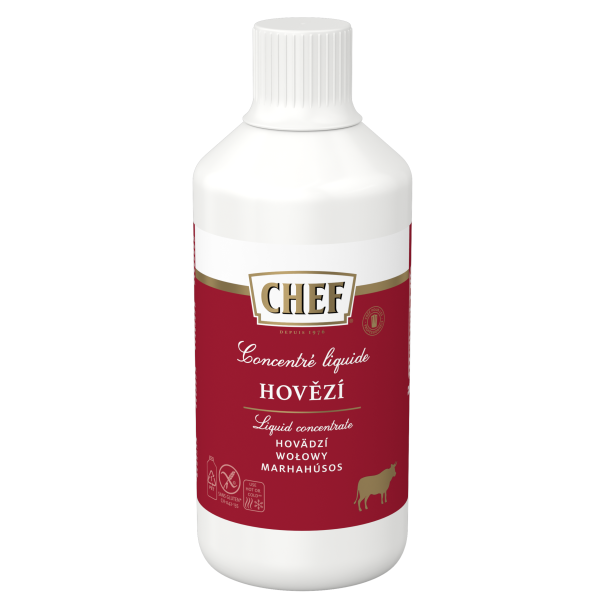 CHEF Tekutý koncentrát hovädzí 1L