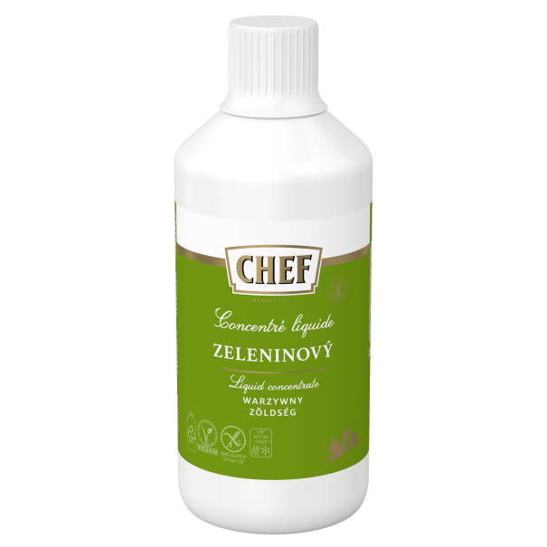CHEF Tekutý koncentrát zeleninový 1L