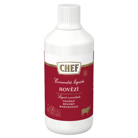CHEF Tekutý koncentrát hovädzí 1L