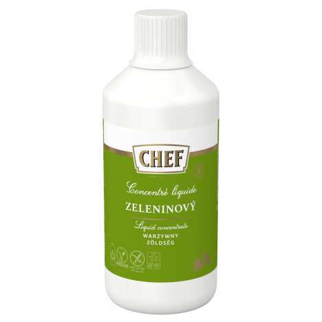 CHEF Tekutý koncentrát zeleninový 1L