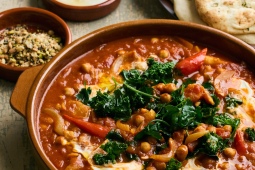 Pečená provensálská cizrna v rajčatovém ragú