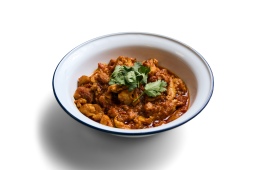 Grilovaná masová fajita pánev s koriandrem