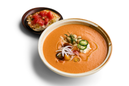 Milánská tomatová polévka s bílou fazolí Cannellini