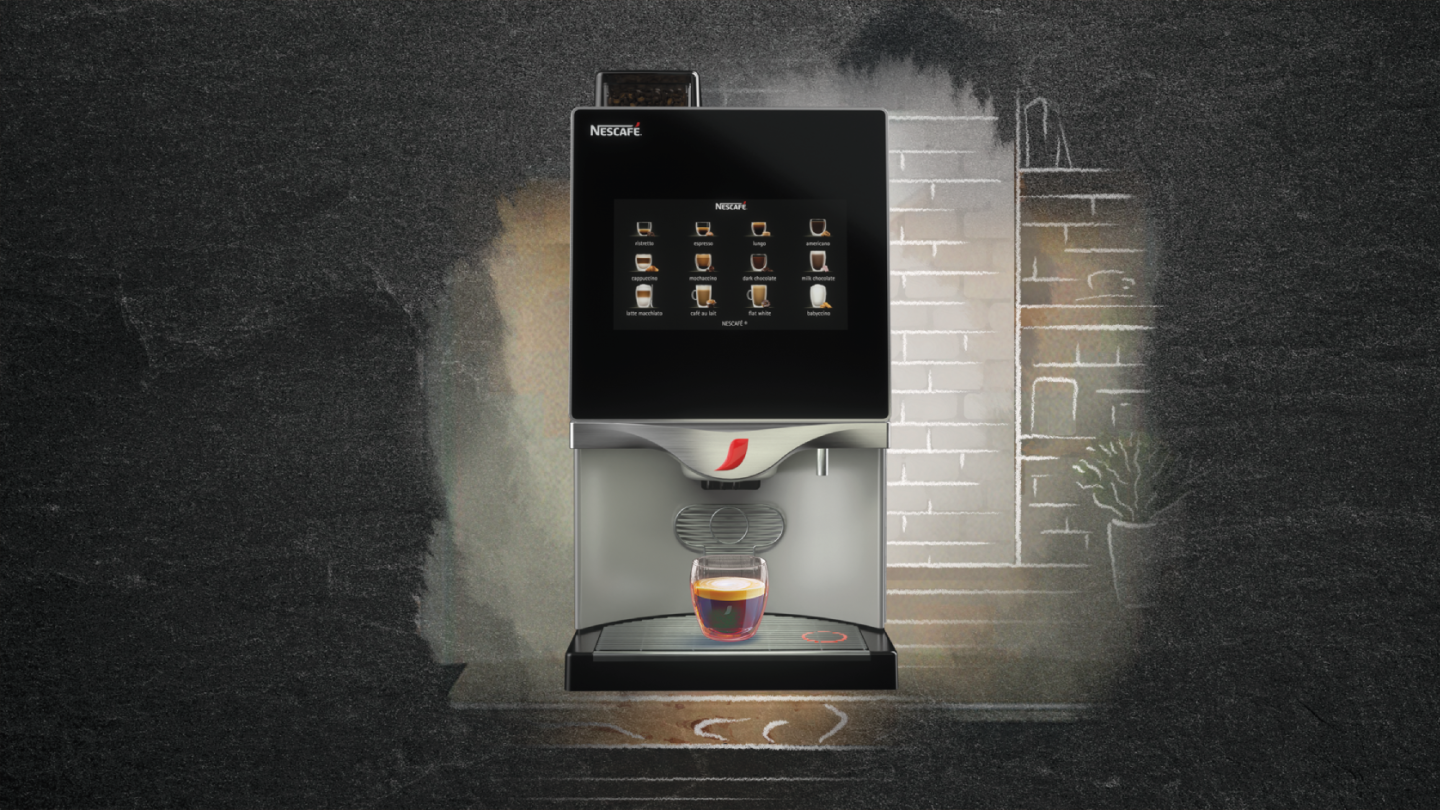 Kvalitní zrnková káva - Nescafé