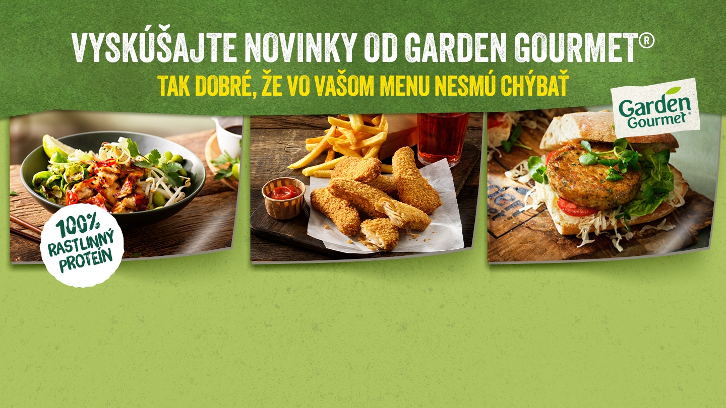 novinky Garden Gourmet