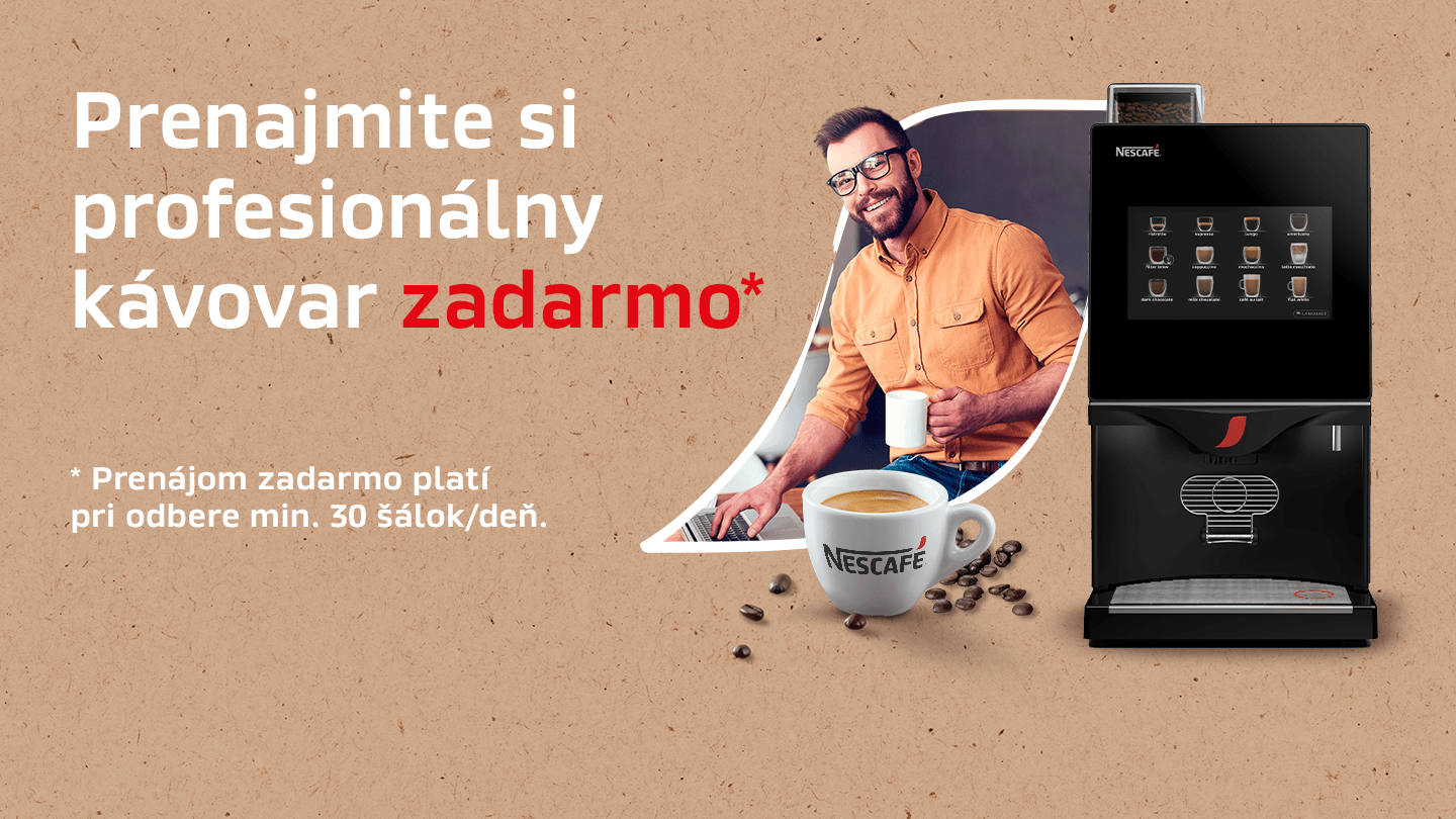 Prenájom kávovary